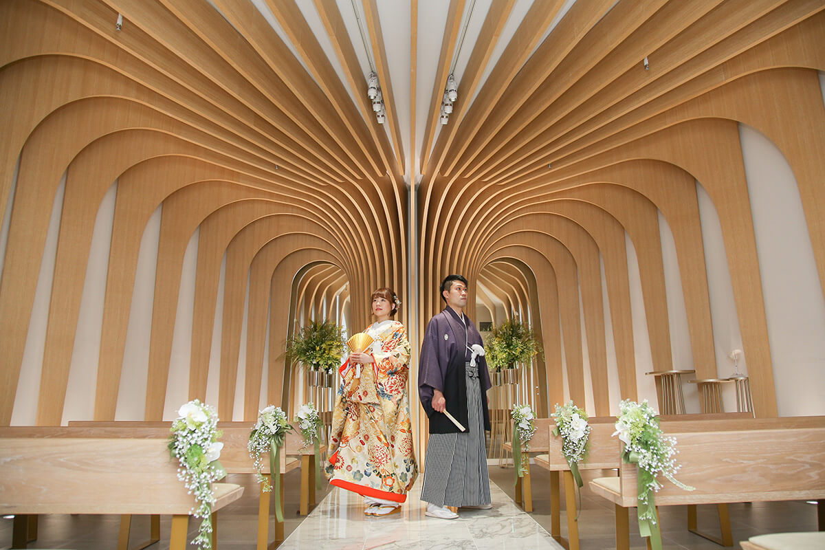 小さな結婚式 広島チャペルで挙げられたお客様の結婚式写真