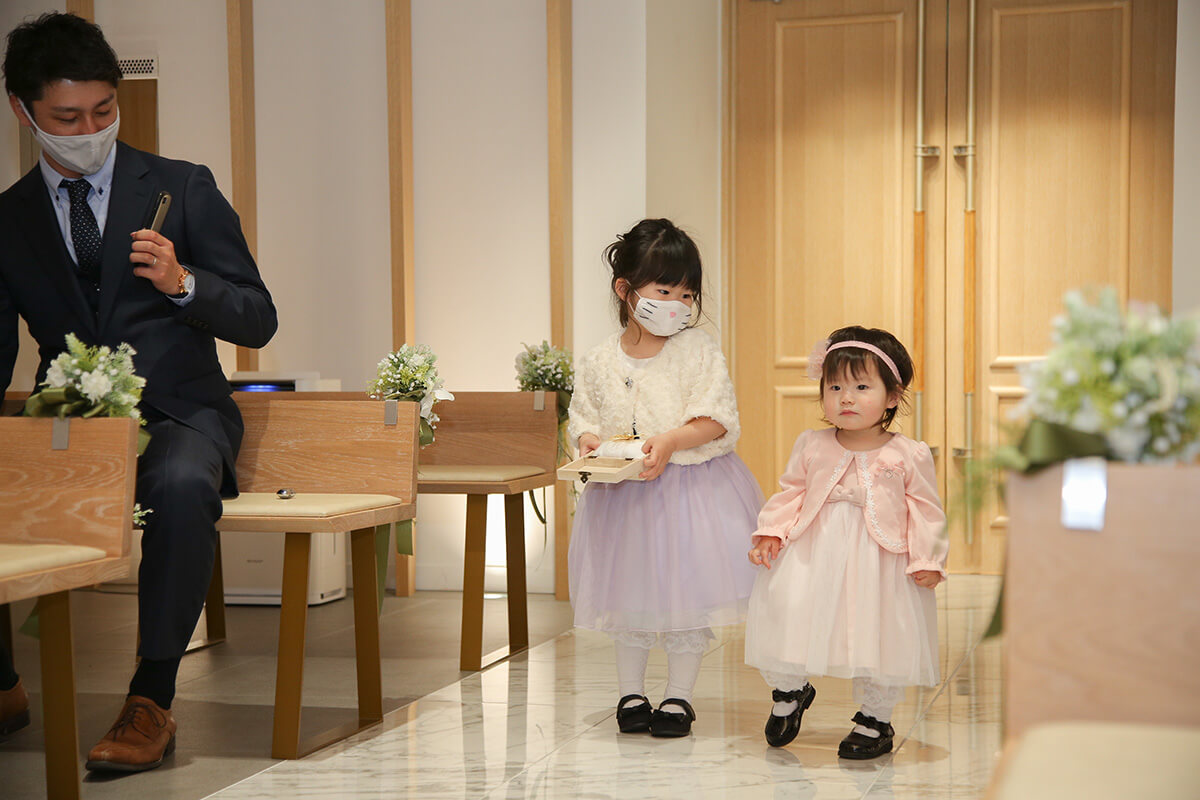 小さな結婚式 広島チャペルで挙げられたお客様の結婚式写真07