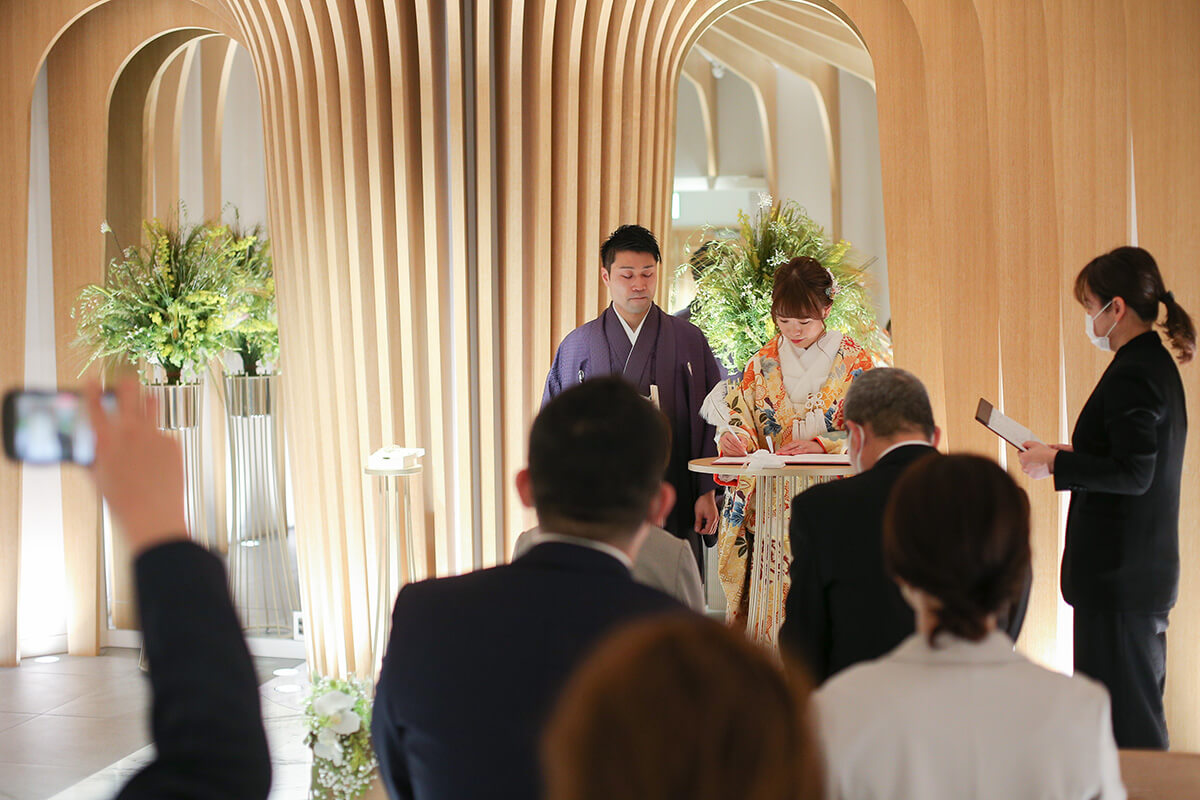 小さな結婚式 広島チャペルで挙げられたお客様の結婚式写真11