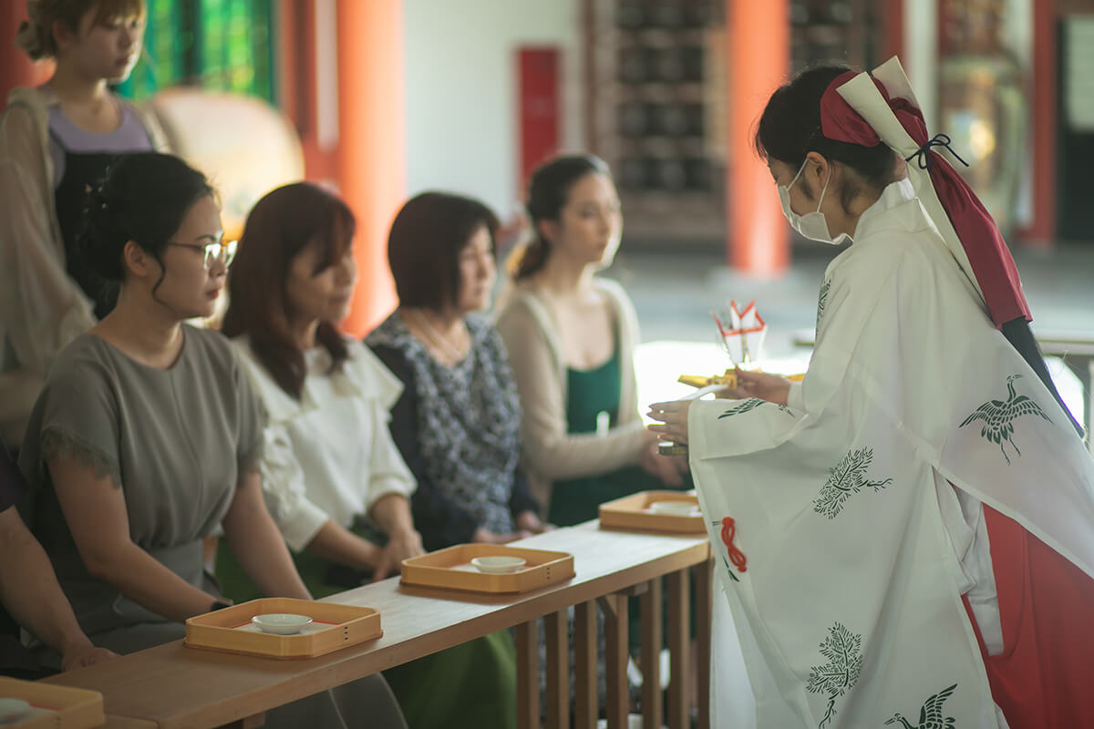 波上宮で挙げられたお客様の結婚式写真13