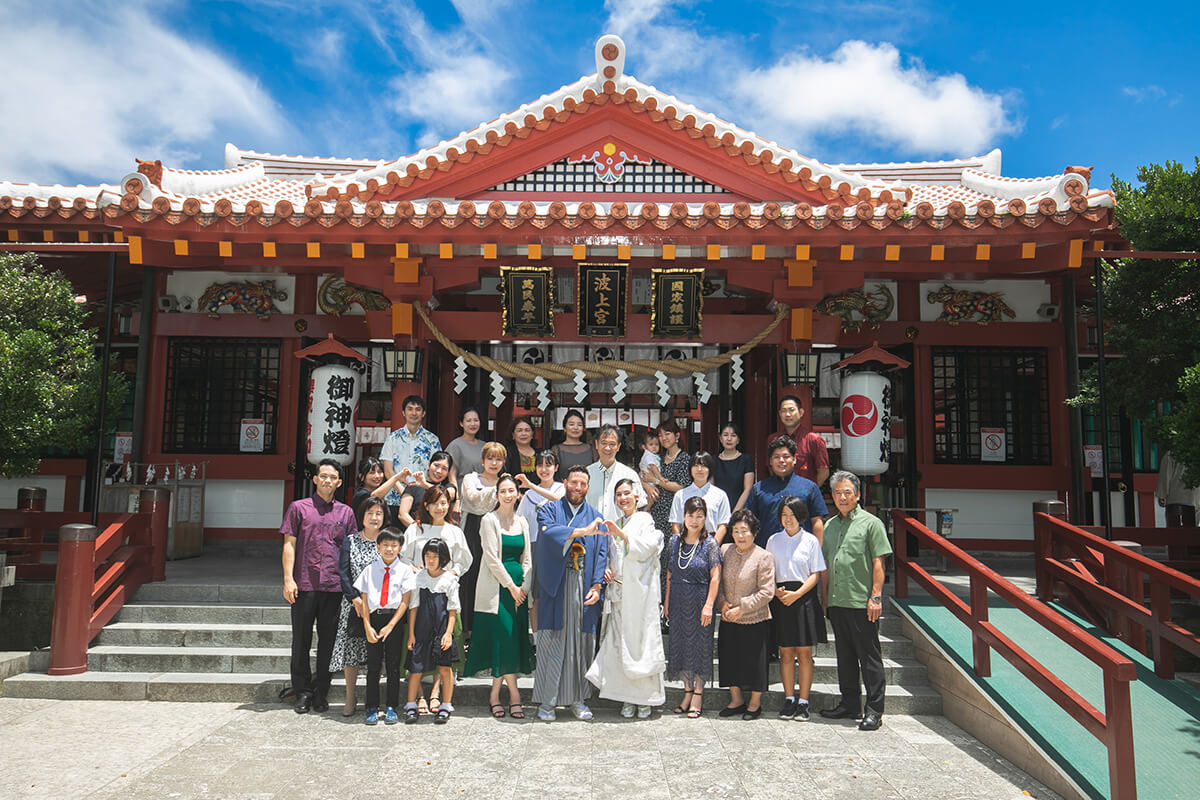 波上宮で挙げられたお客様の結婚式写真15