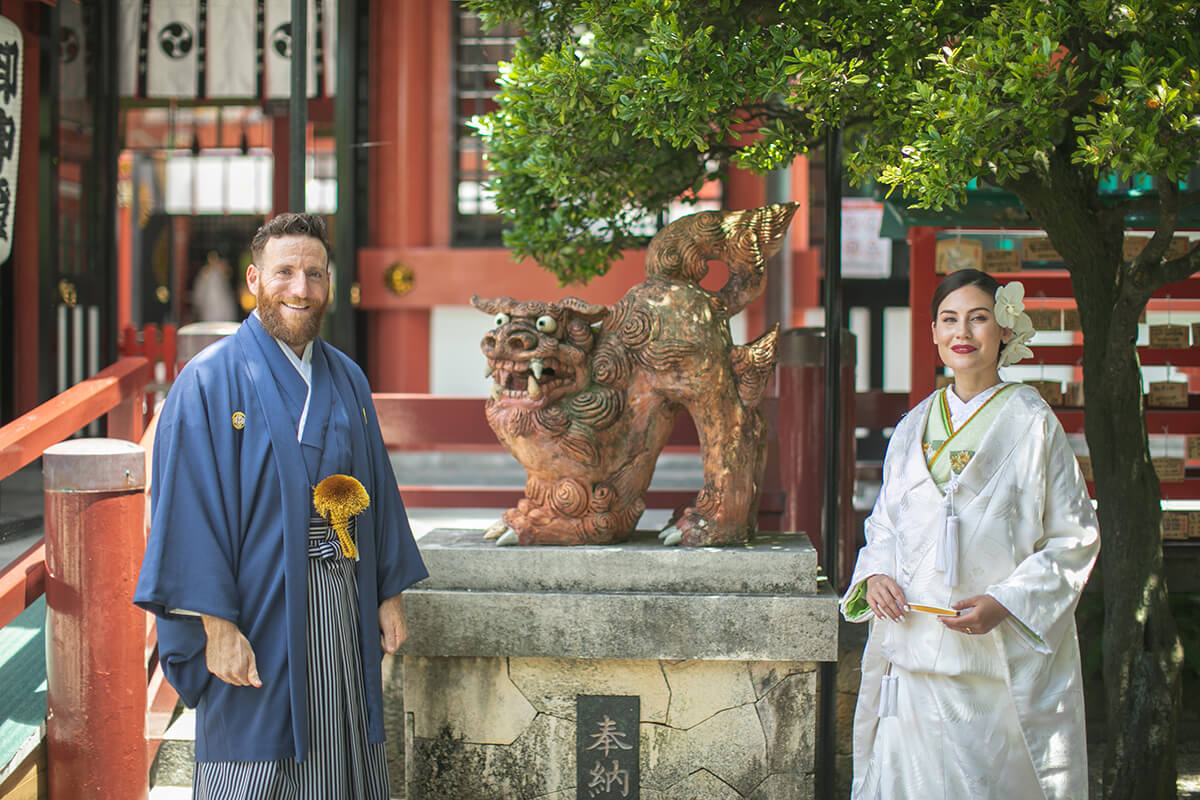 波上宮で挙げられたお客様の結婚式写真16