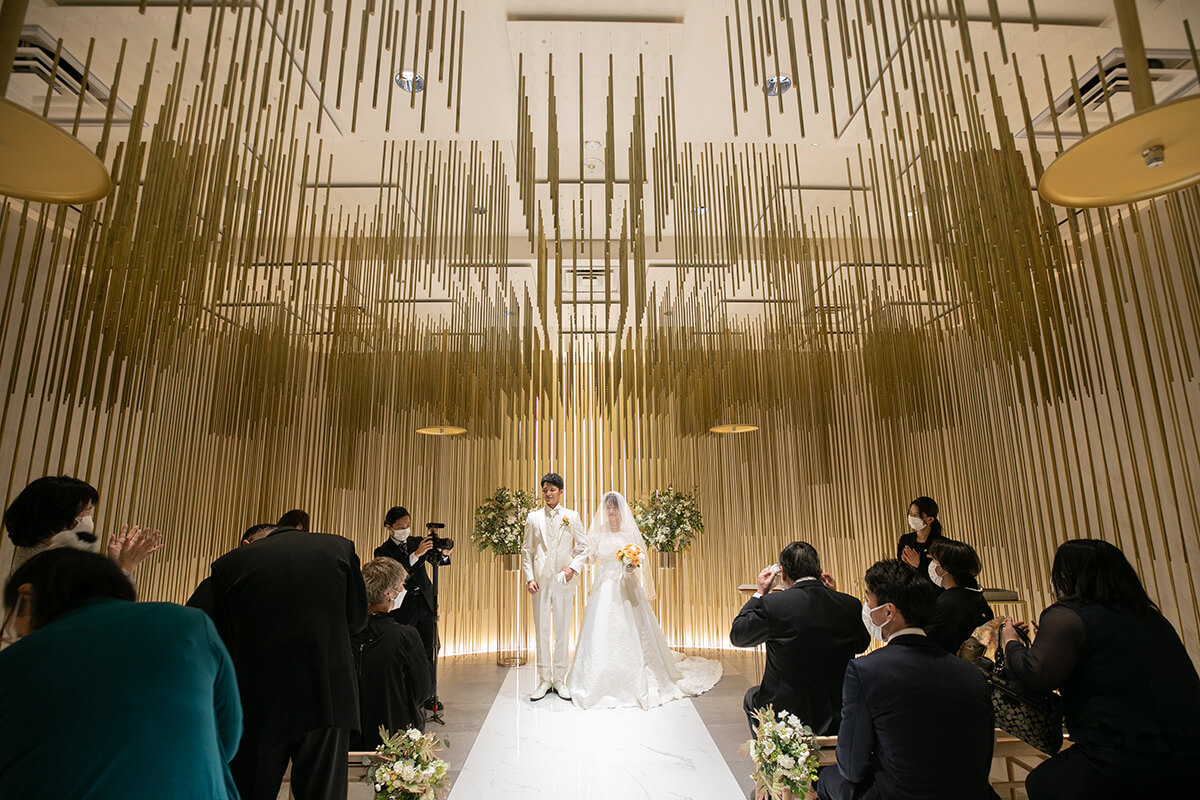 小さな結婚式 岡山チャペルで挙げられたお客様の結婚式写真07