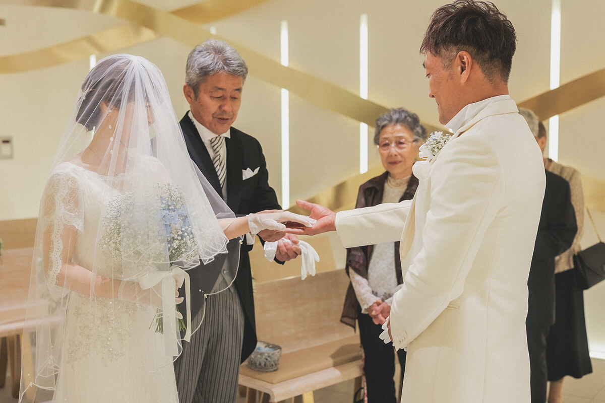 小さな結婚式 大宮チャペルで挙げられたお客様の結婚式写真02