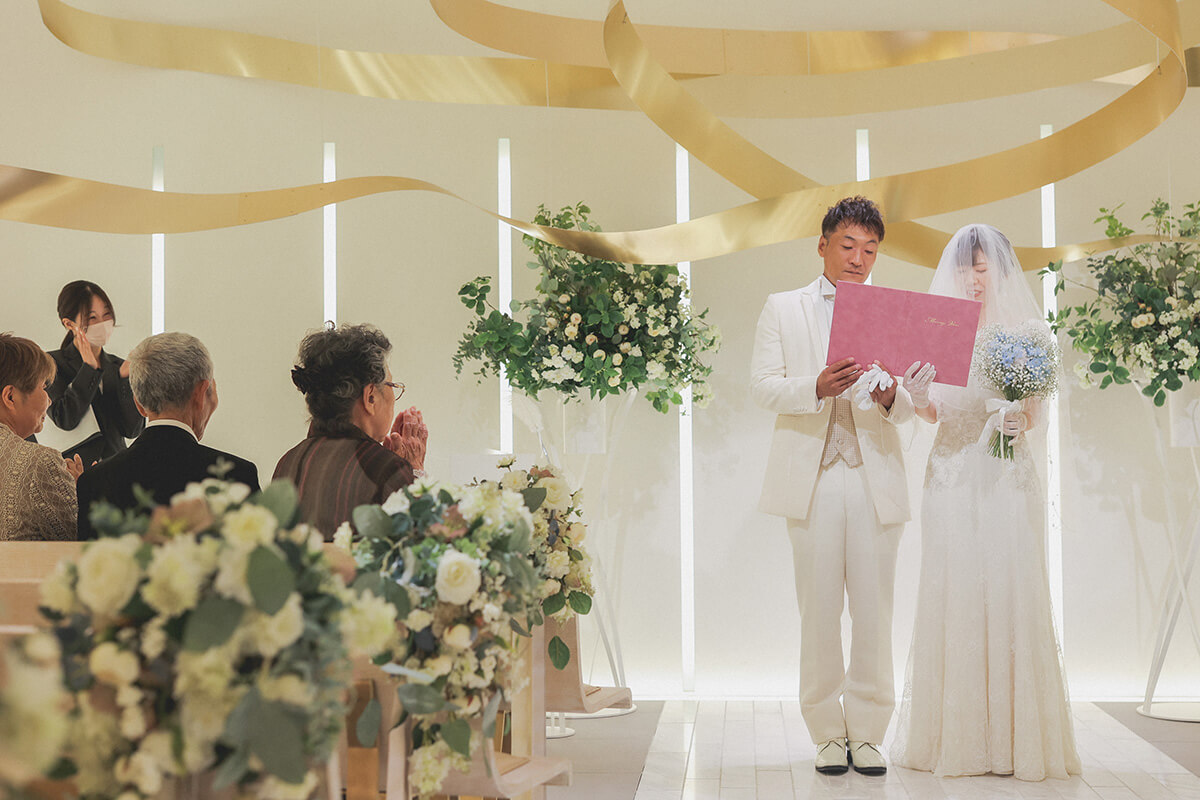 小さな結婚式 大宮チャペルで挙げられたお客様の結婚式写真04