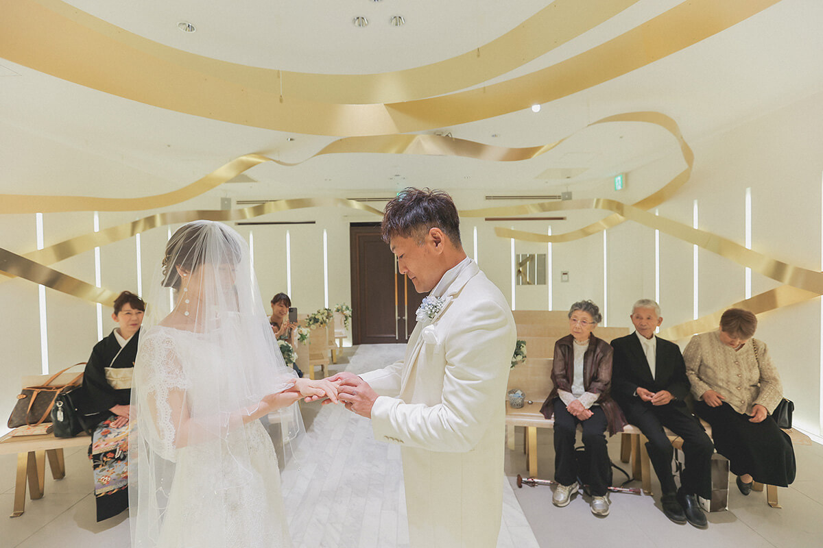 小さな結婚式 大宮チャペルで挙げられたお客様の結婚式写真05