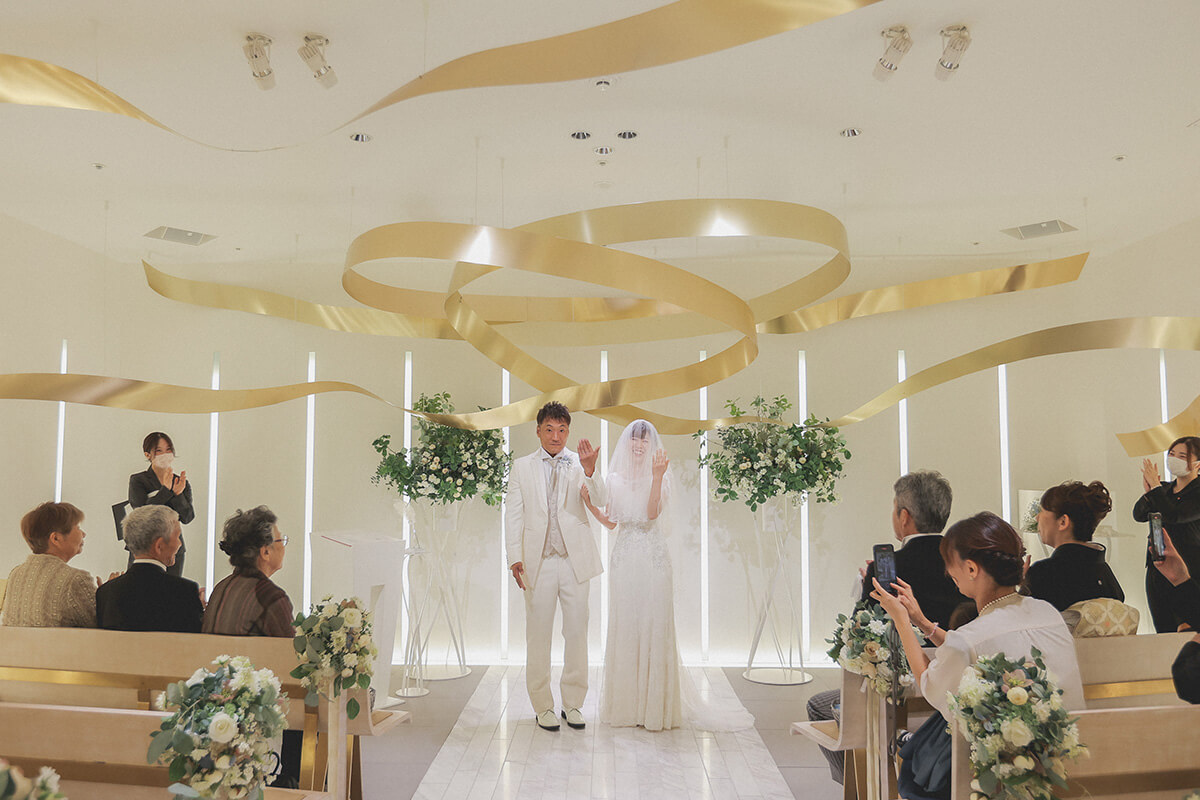 小さな結婚式 大宮チャペルで挙げられたお客様の結婚式写真06