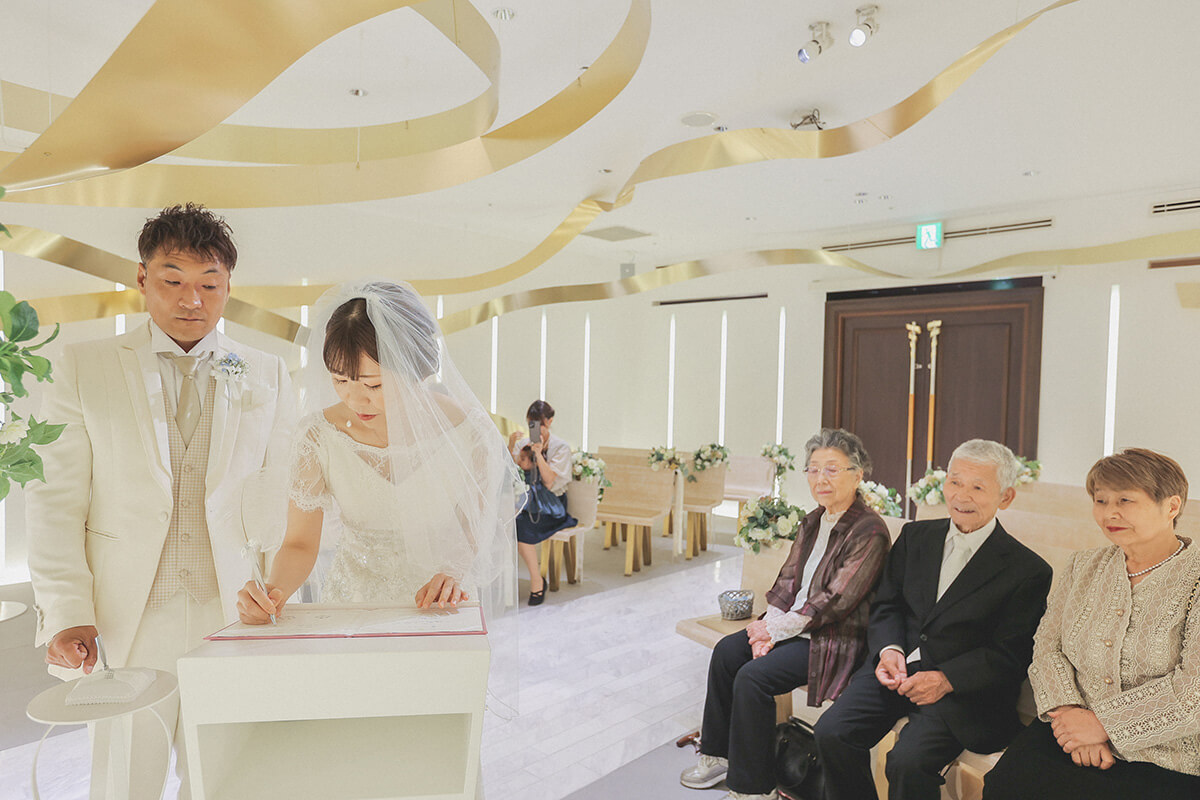 小さな結婚式 大宮チャペルで挙げられたお客様の結婚式写真07