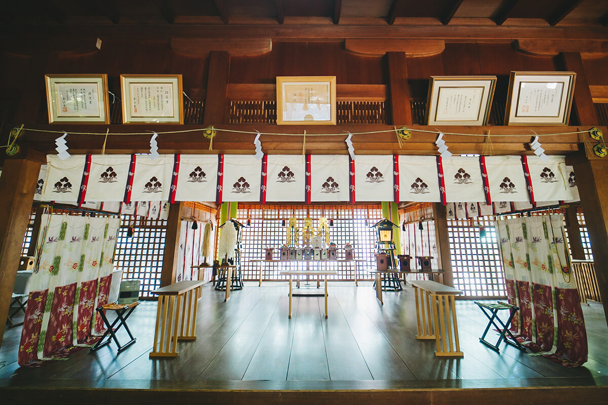 大野湊神社で挙げられたお客様の結婚式写真05