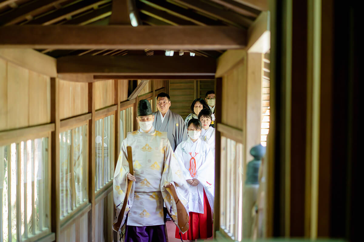 大野湊神社で挙げられたお客様の結婚式写真06