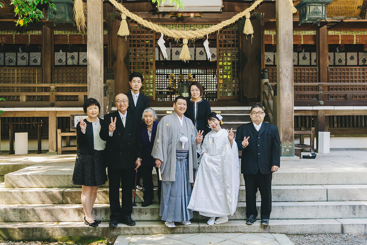 大野湊神社で挙げられたお客様の結婚式写真16