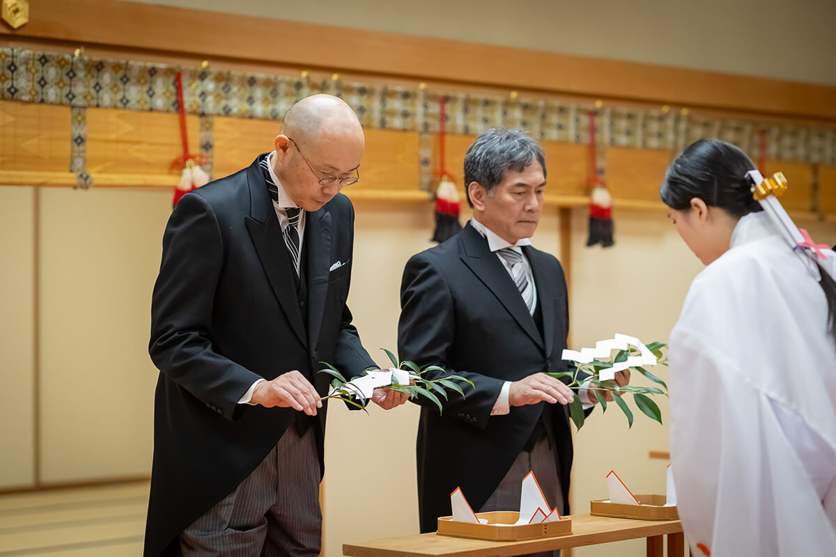 白山比咩神社で挙げられたお客様の結婚式写真08