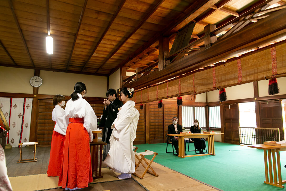 道後 湯神社で挙げられたお客様の結婚式写真03