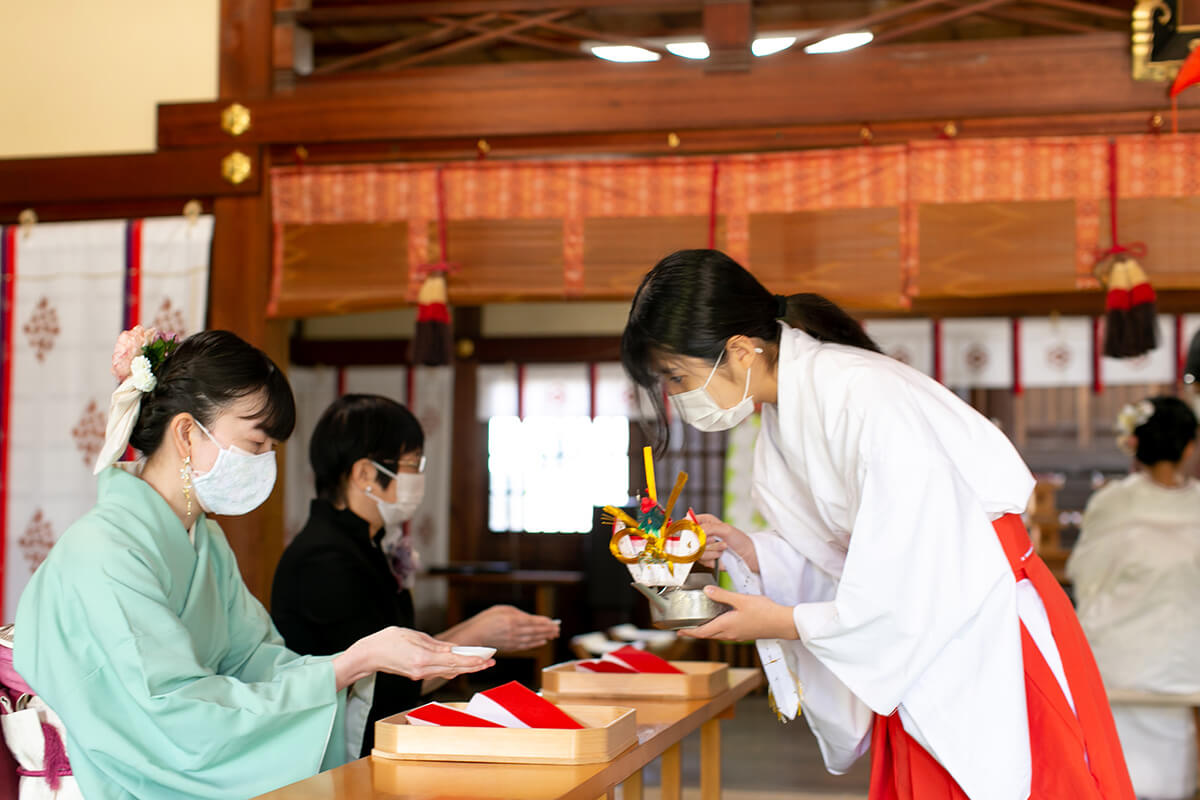 道後 湯神社で挙げられたお客様の結婚式写真08
