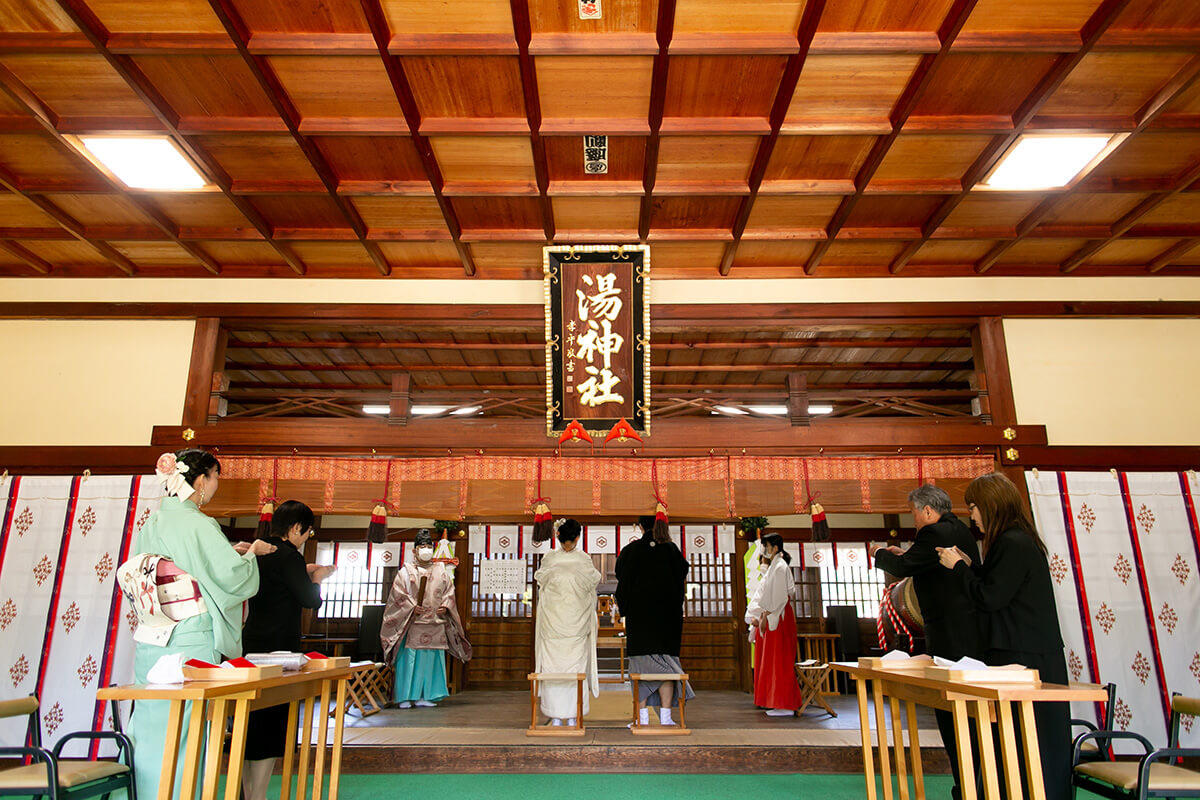道後 湯神社で挙げられたお客様の結婚式写真09