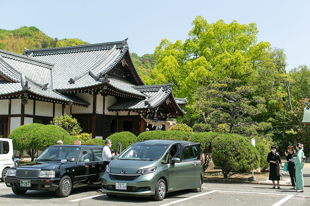 道後 湯神社で挙げられたお客様の結婚式写真13
