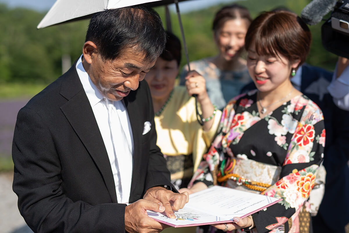 ハイランドふらので挙げられたお客様の結婚式写真13