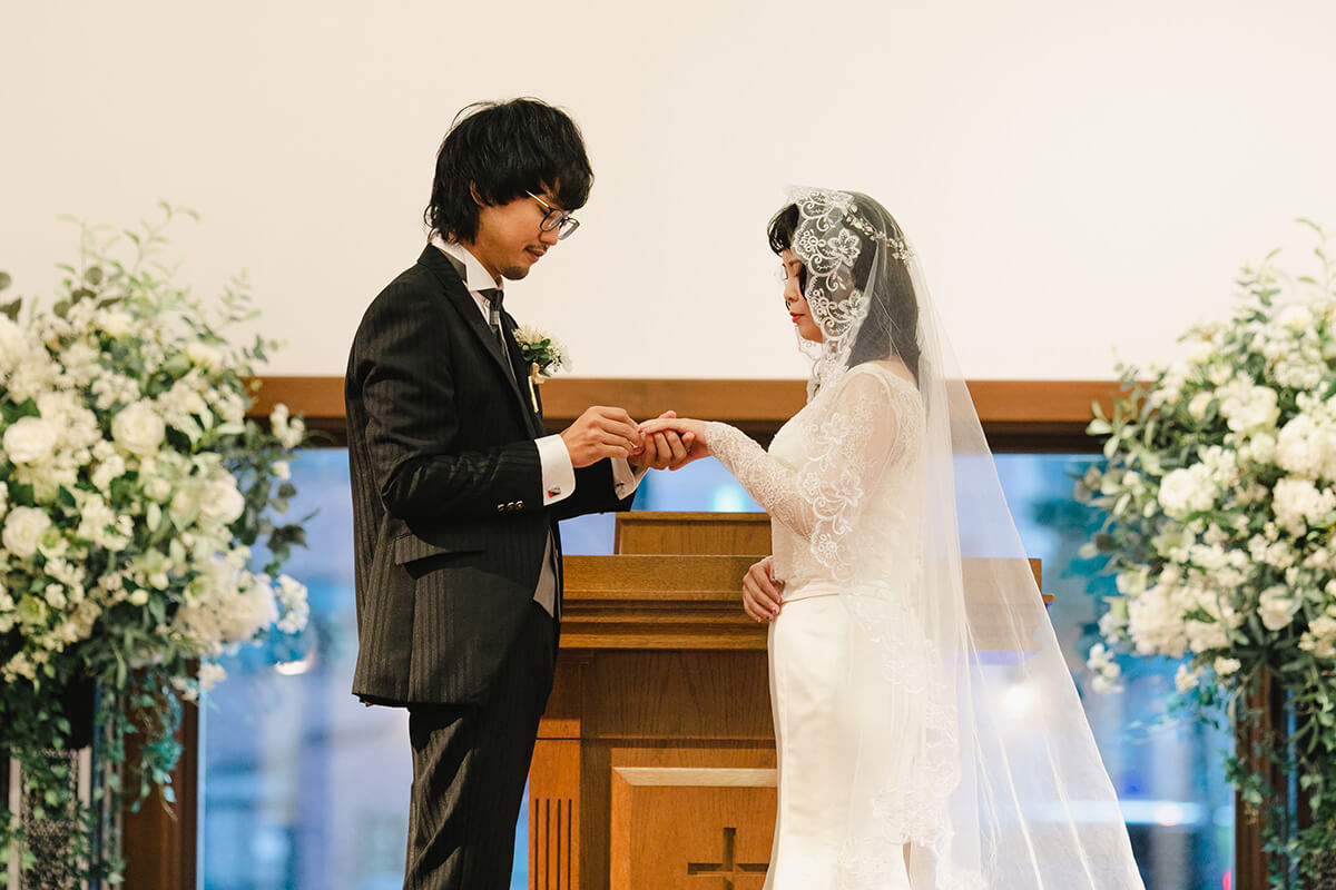 小さな結婚式 小樽チャペルで挙げられたお客様の結婚式写真08