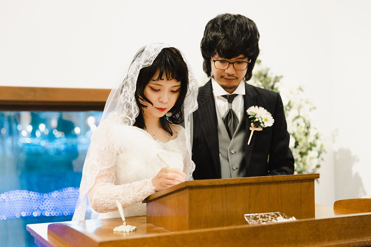 小さな結婚式 小樽チャペルで挙げられたお客様の結婚式写真10