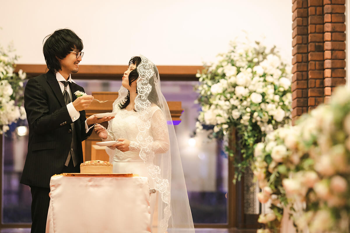 小さな結婚式 小樽チャペルで挙げられたお客様の結婚式写真13