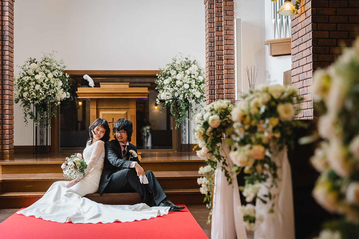 小さな結婚式 小樽チャペルで挙げられたお客様の結婚式写真14