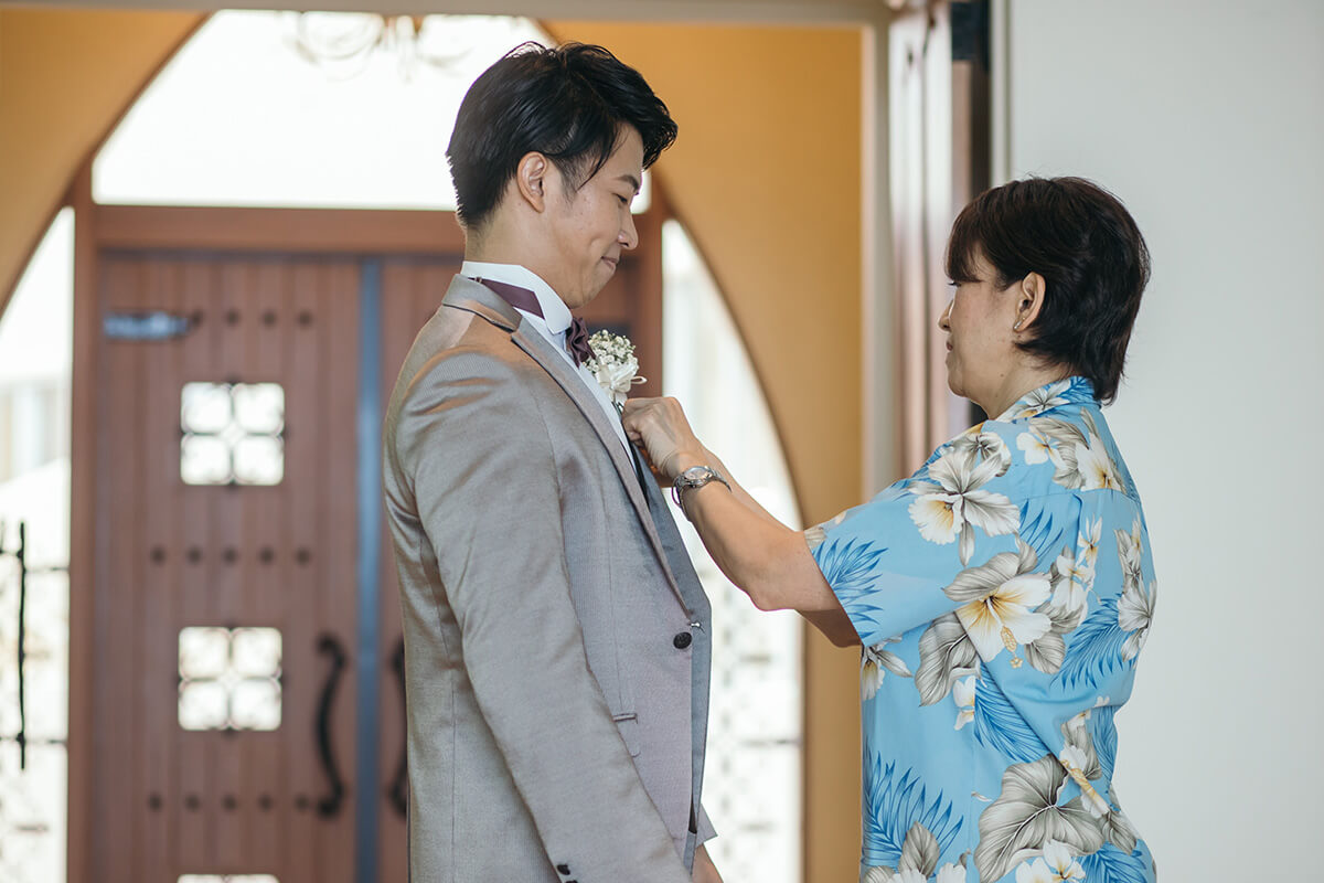 リザン・ル・アンジュマリー教会で挙げられたお客様の結婚式写真06