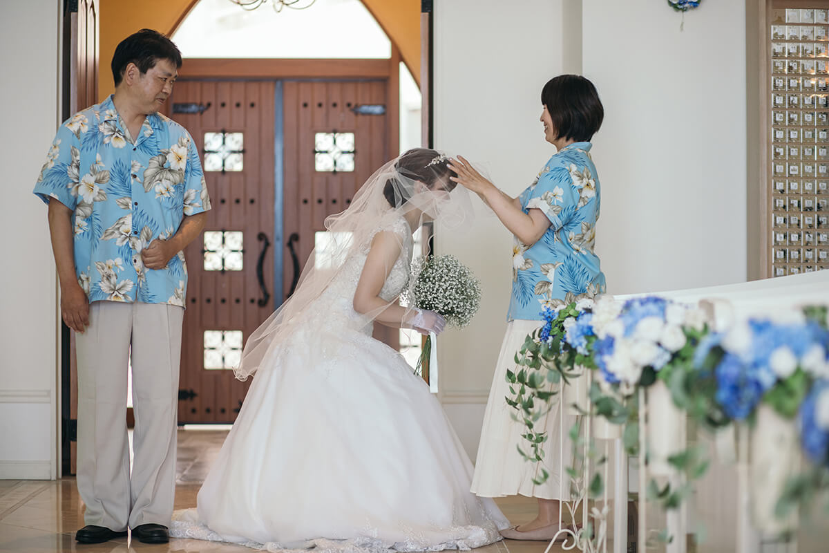 リザン・ル・アンジュマリー教会で挙げられたお客様の結婚式写真08