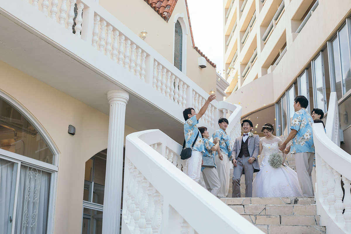 リザン・ル・アンジュマリー教会で挙げられたお客様の結婚式写真15