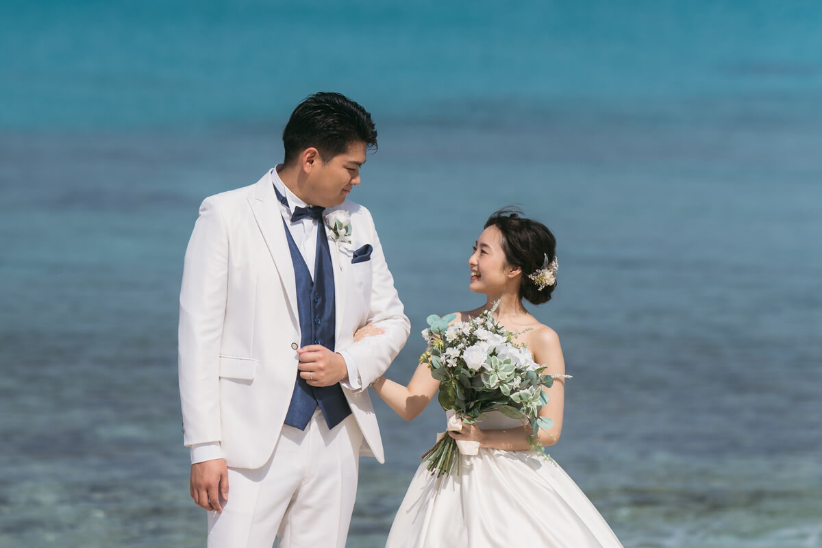 宮古島来間リゾートシーウッドホテルで挙げられたお客様の結婚式写真03