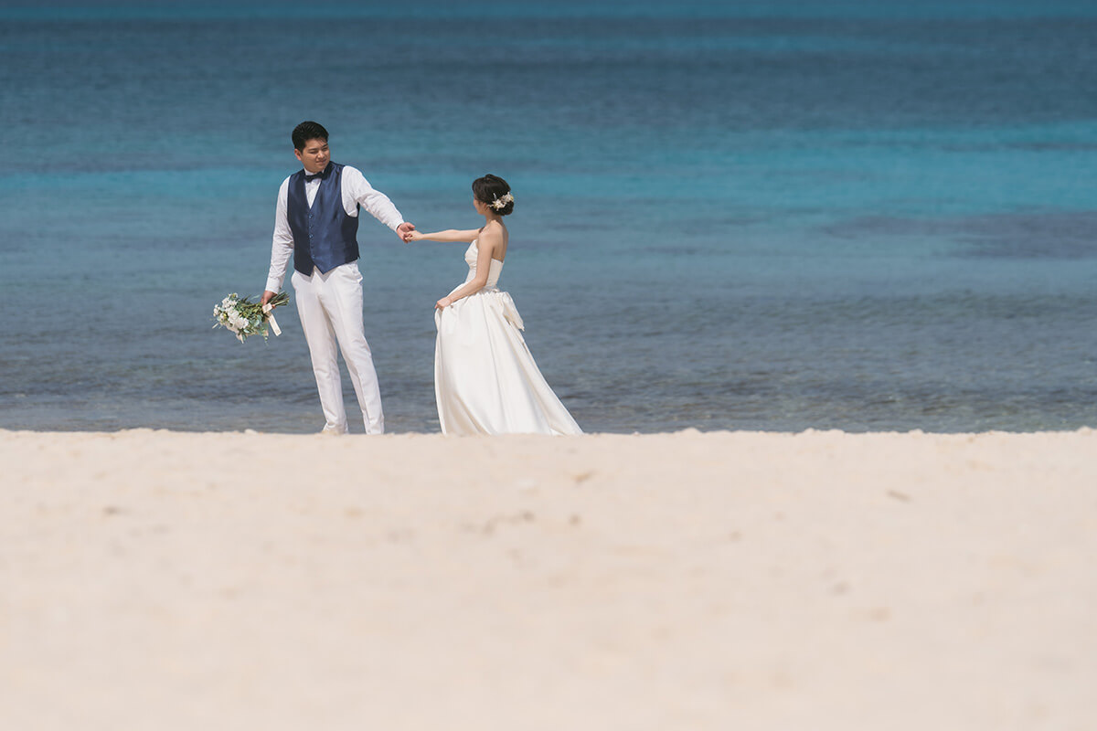 宮古島来間リゾートシーウッドホテルで挙げられたお客様の結婚式写真04