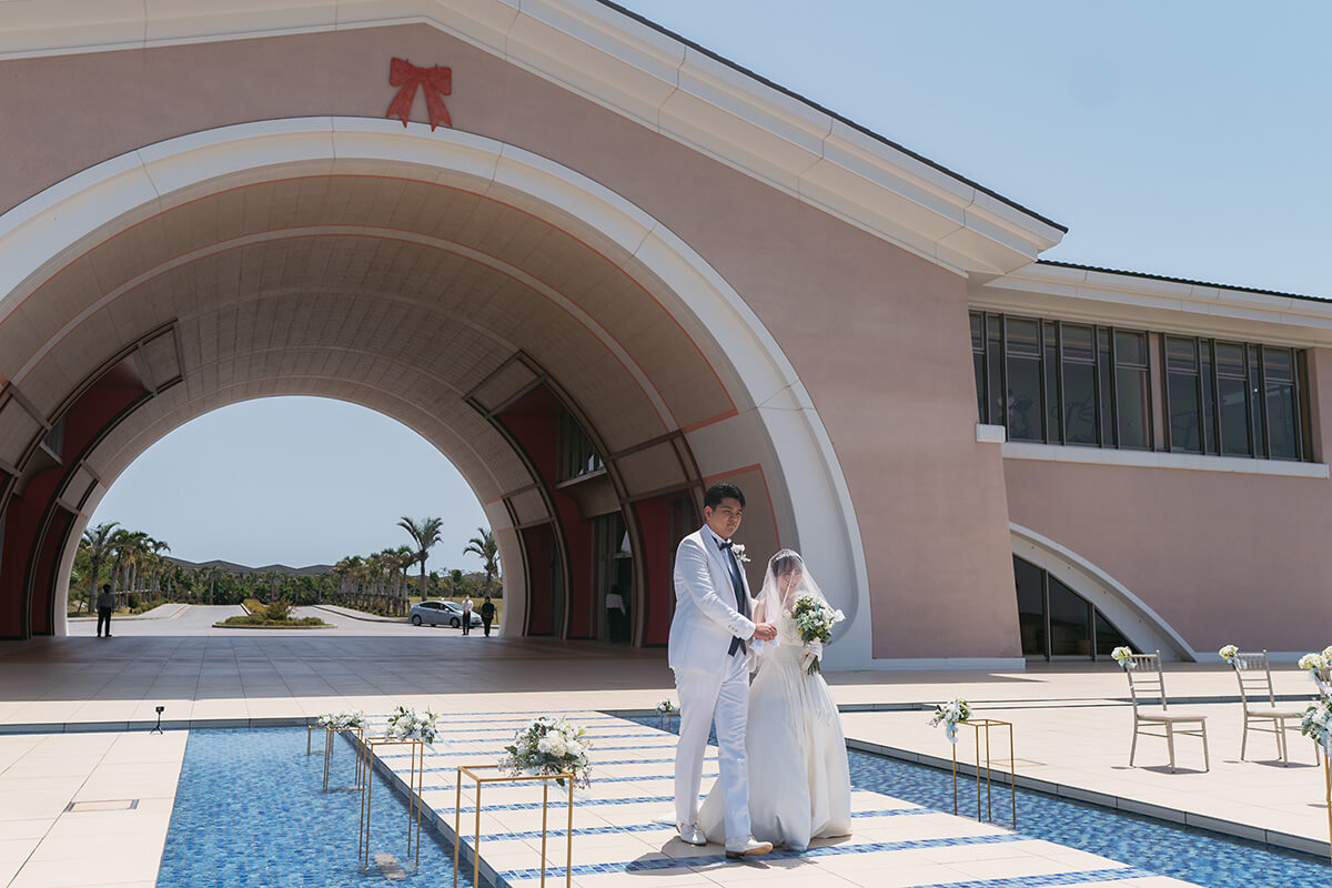 宮古島来間リゾートシーウッドホテルで挙げられたお客様の結婚式写真07