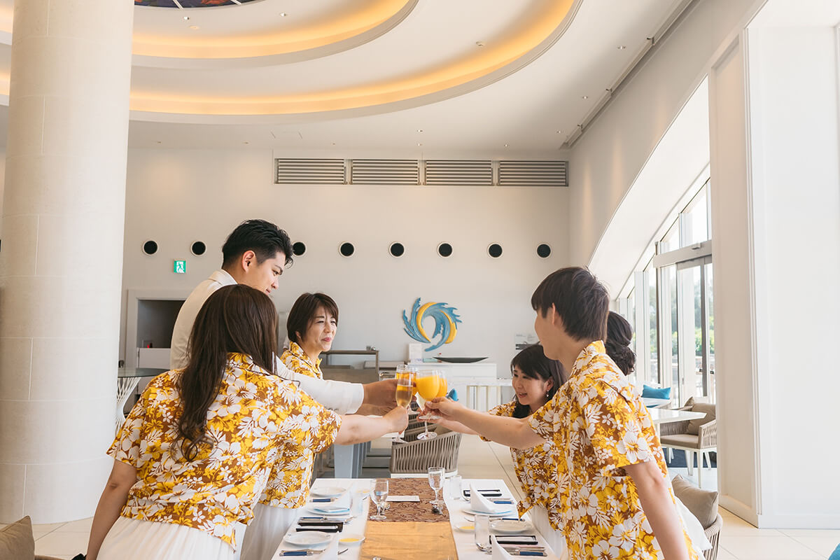 宮古島来間リゾートシーウッドホテルで挙げられたお客様の結婚式写真15