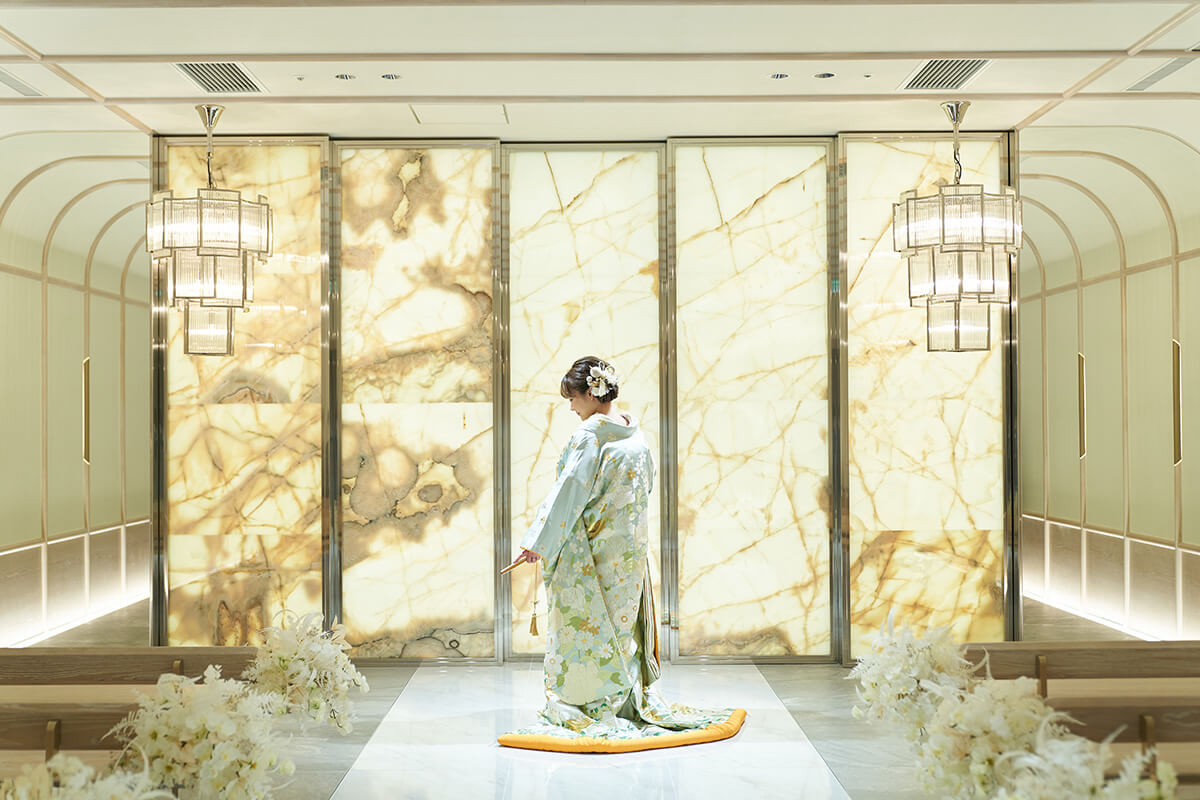 小さな結婚式 横浜チャペルで挙げられたお客様の結婚式写真02