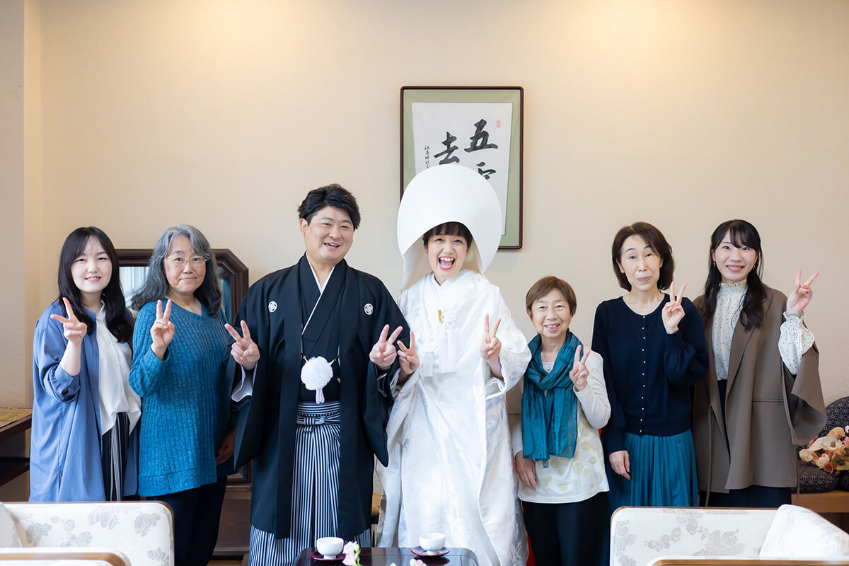 江島神社で挙げられたお客様の結婚式写真04