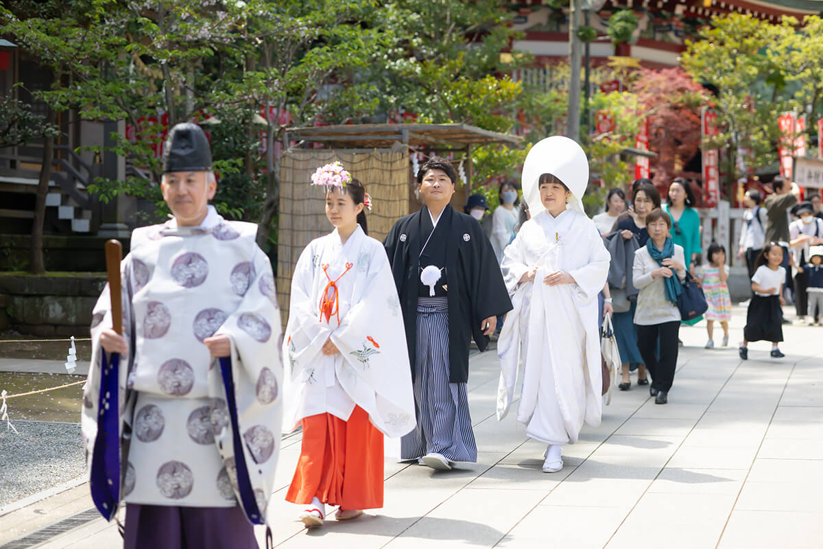 江島神社で挙げられたお客様の結婚式写真05