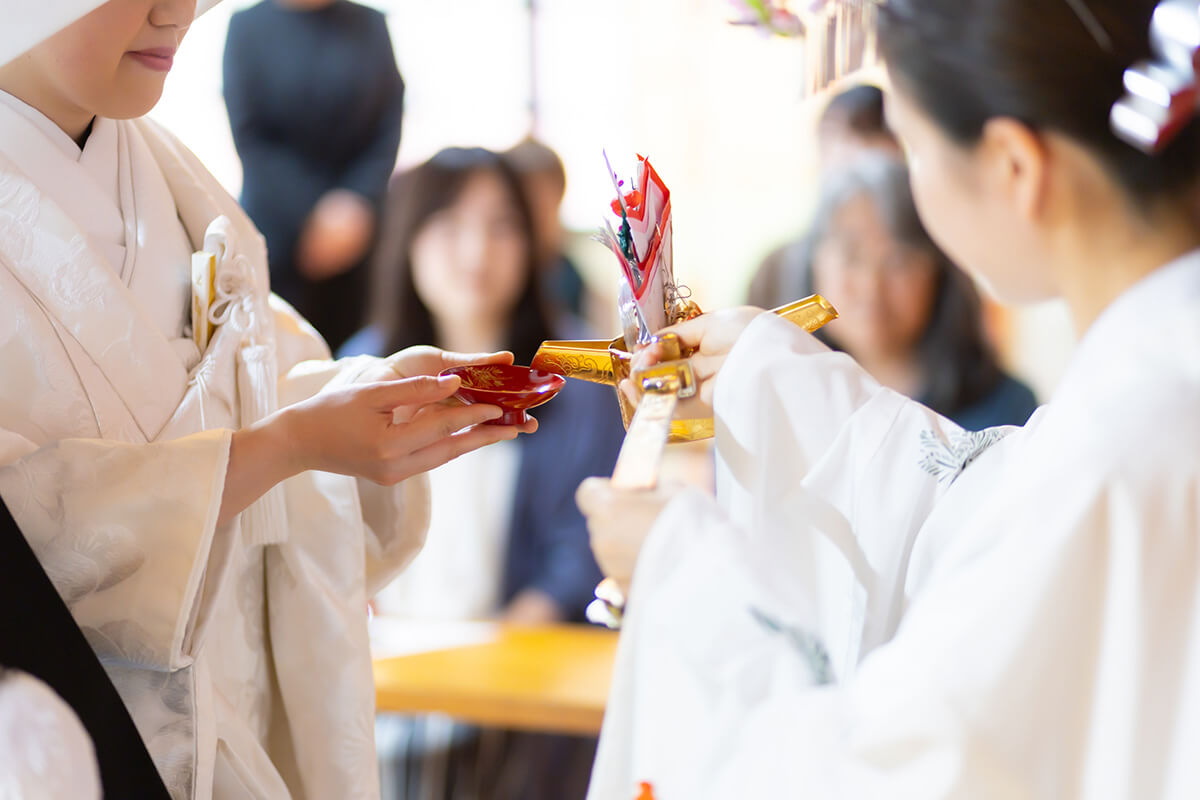 江島神社で挙げられたお客様の結婚式写真08