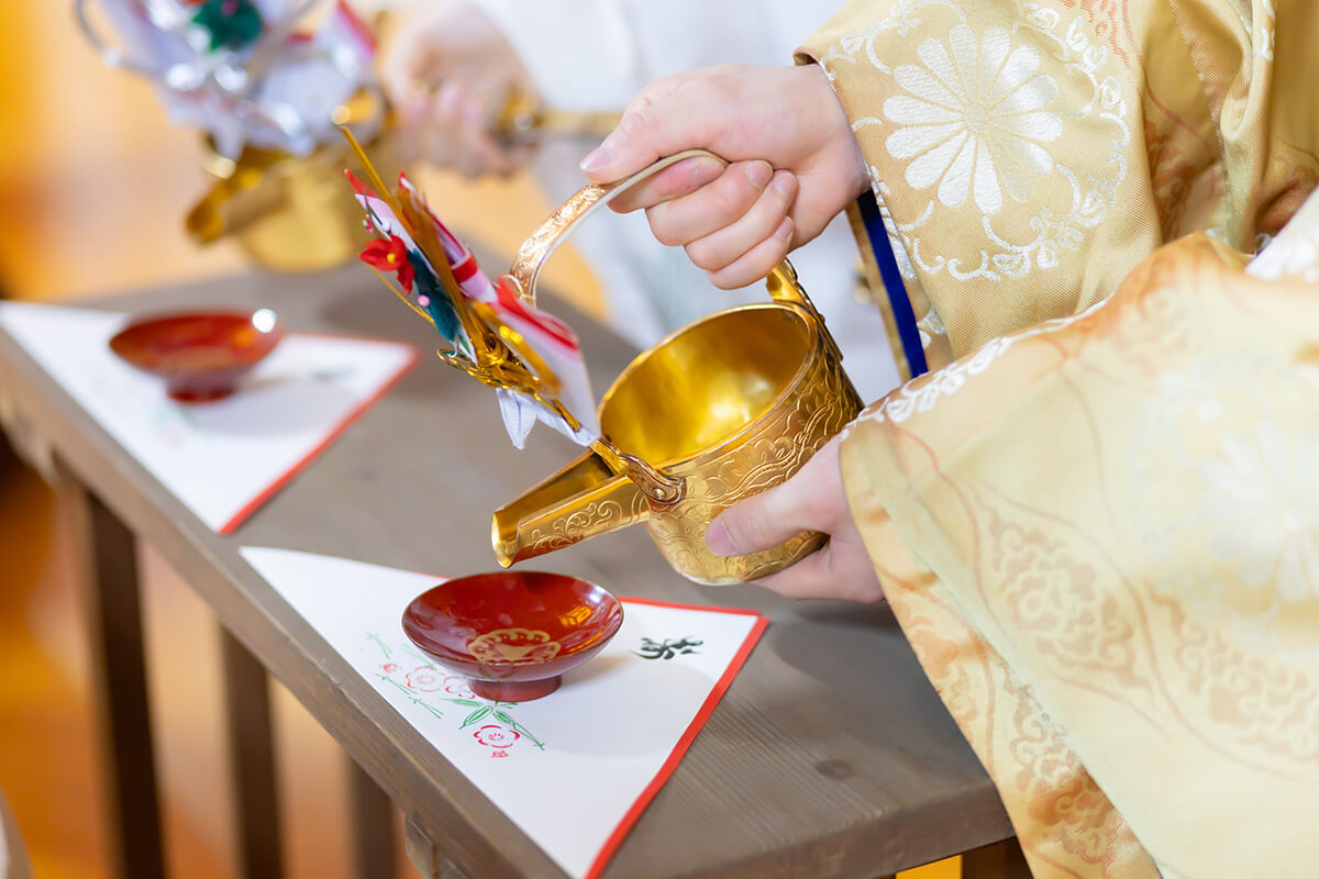 江島神社で挙げられたお客様の結婚式写真13