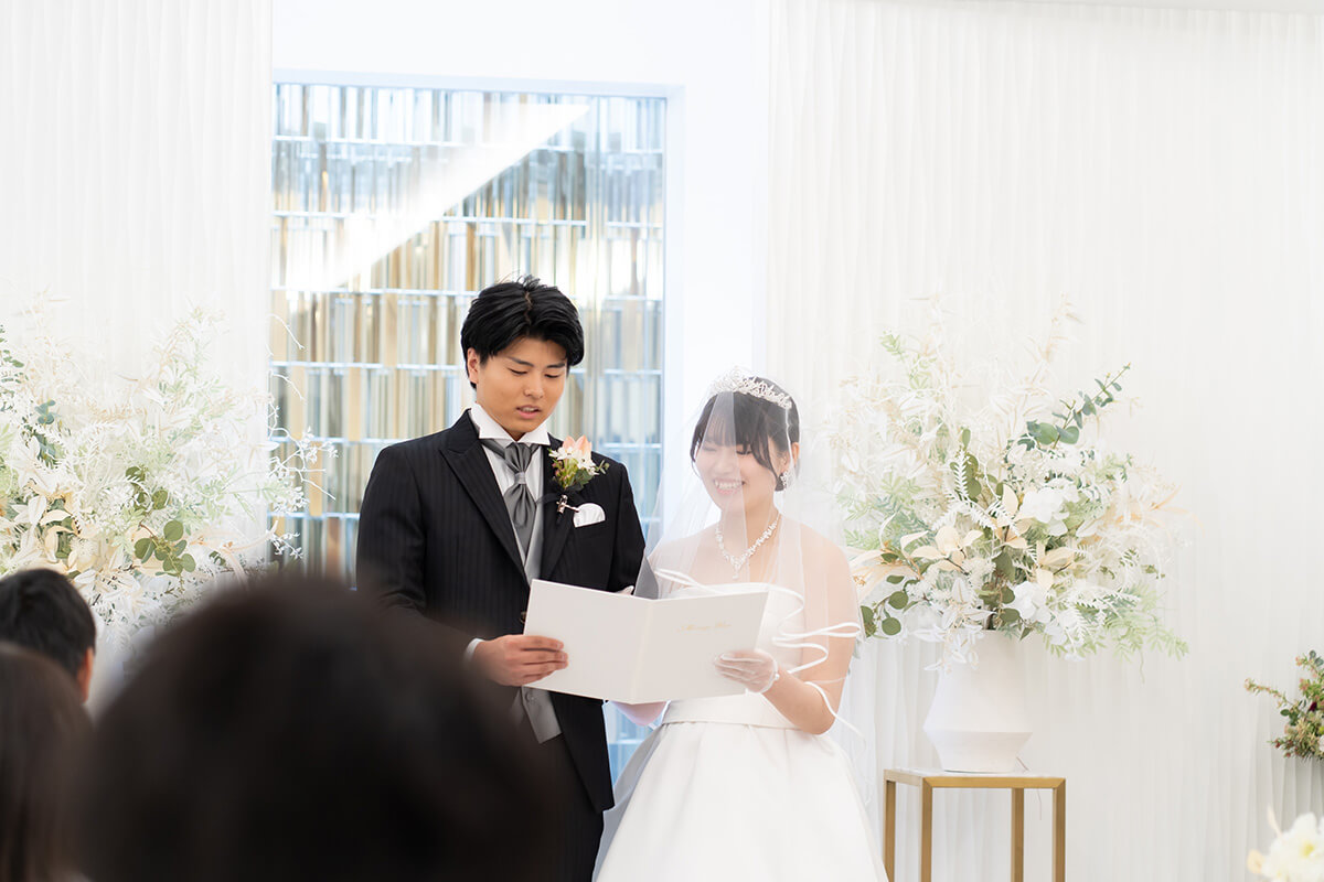 小さな結婚式 金沢チャペルで挙げられたお客様の結婚式写真05