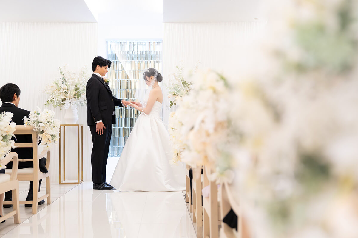 小さな結婚式 金沢チャペルで挙げられたお客様の結婚式写真06