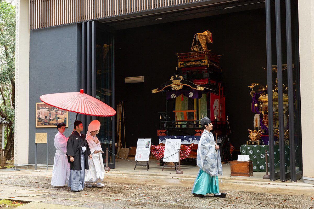 赤坂氷川神社で挙げられたお客様の結婚式写真04