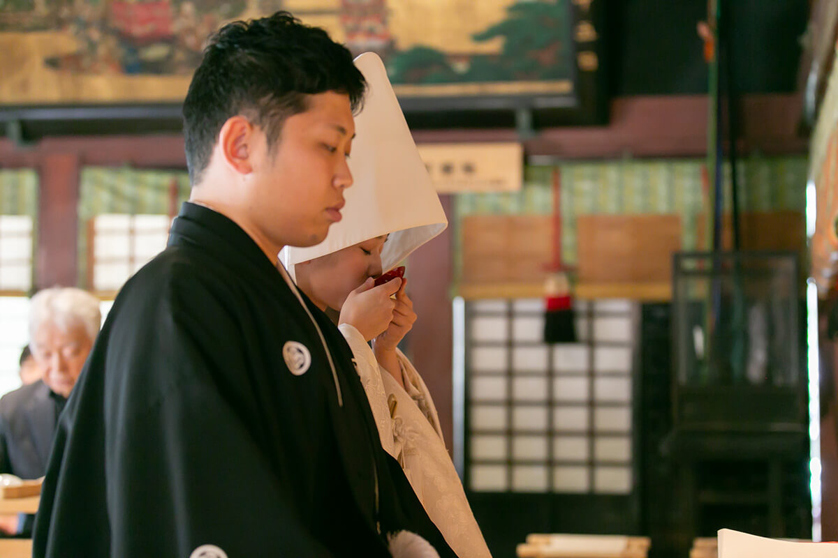 赤坂氷川神社で挙げられたお客様の結婚式写真07