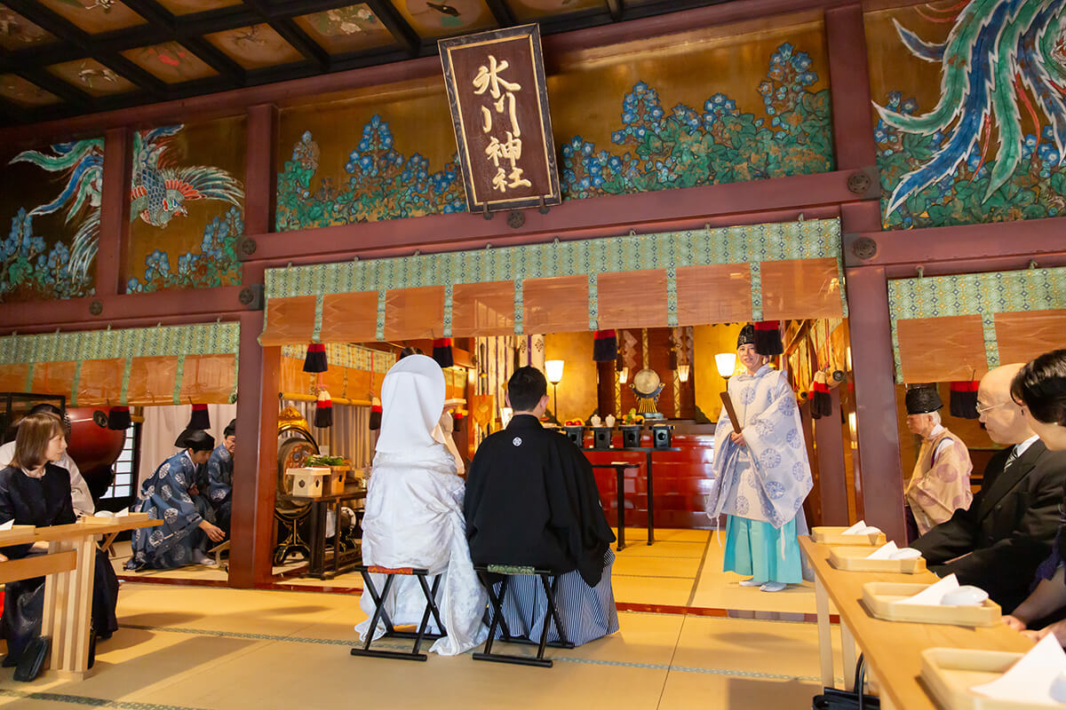 赤坂氷川神社で挙げられたお客様の結婚式写真09