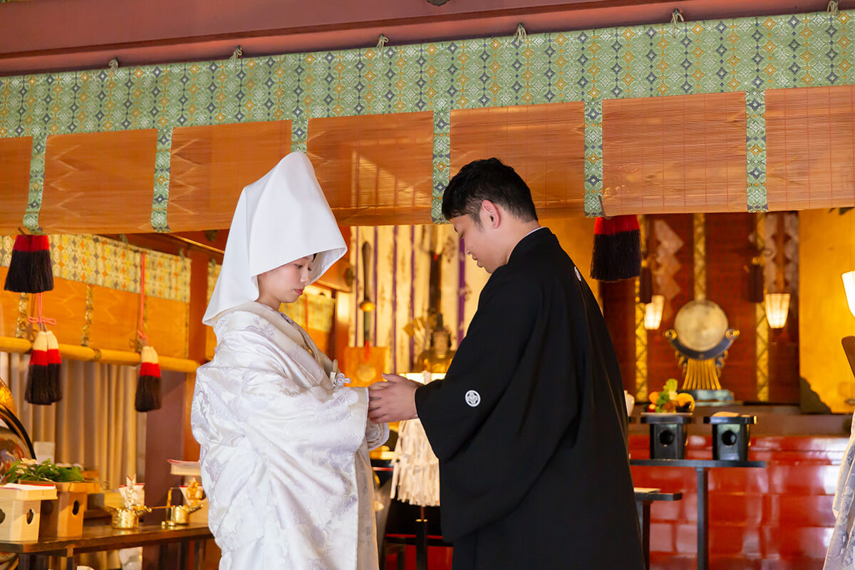 赤坂氷川神社で挙げられたお客様の結婚式写真10