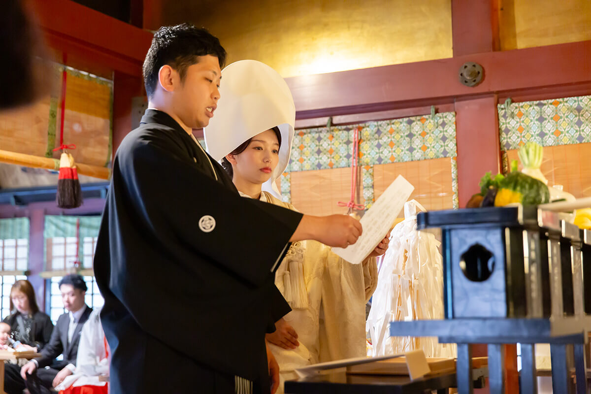 赤坂氷川神社で挙げられたお客様の結婚式写真11