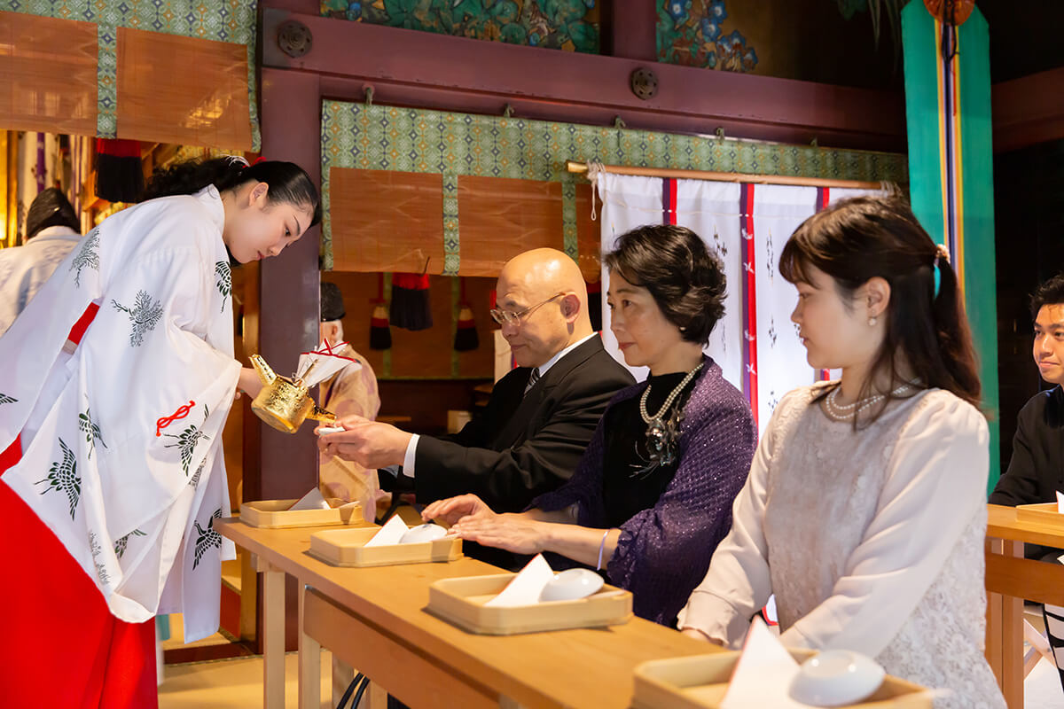 赤坂氷川神社で挙げられたお客様の結婚式写真14