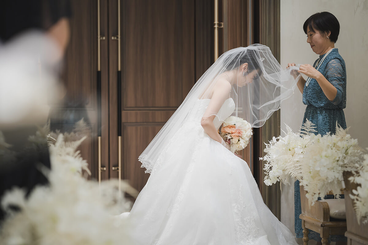 小さな結婚式 大阪ハービスENTチャペルで挙げられたお客様の結婚式写真03