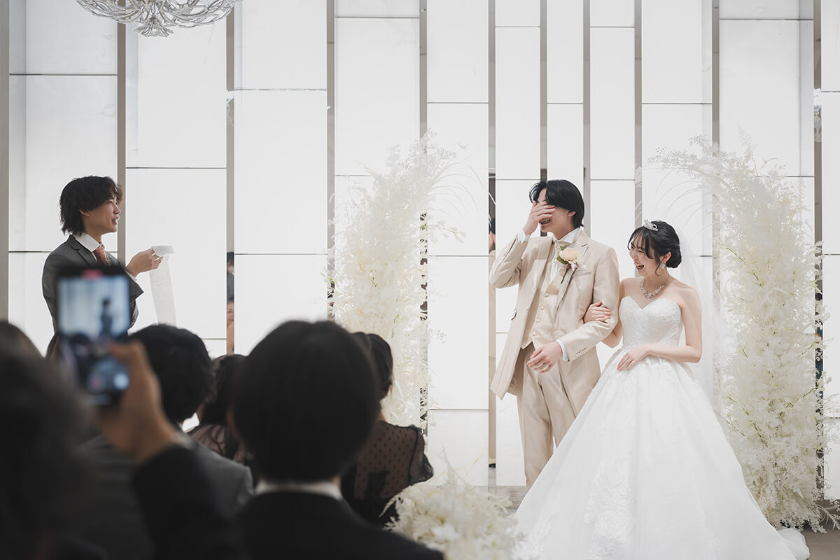 小さな結婚式 大阪ハービスENTチャペルで挙げられたお客様の結婚式写真11