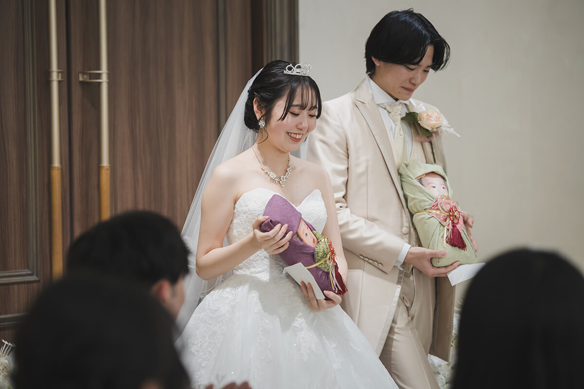 小さな結婚式 大阪ハービスENTチャペルで挙げられたお客様の結婚式写真14