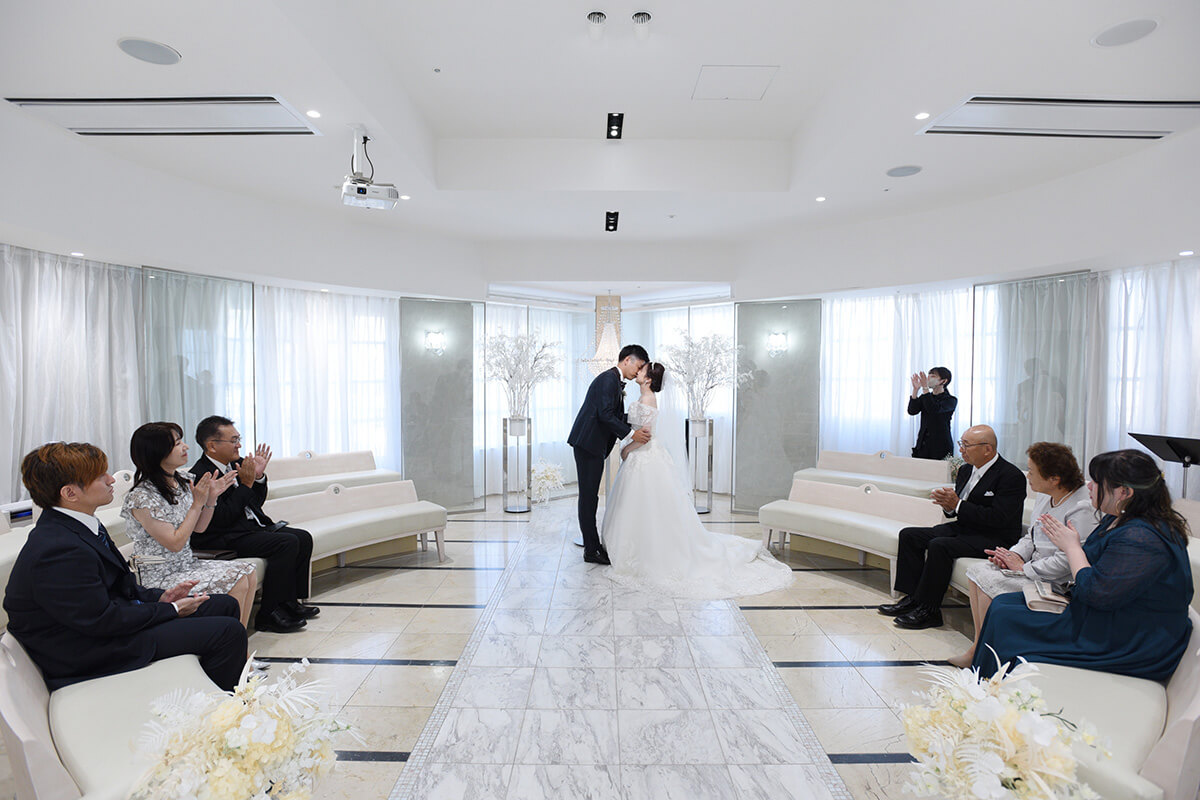 神戸モザイクチャペルで挙げられたお客様の結婚式写真06