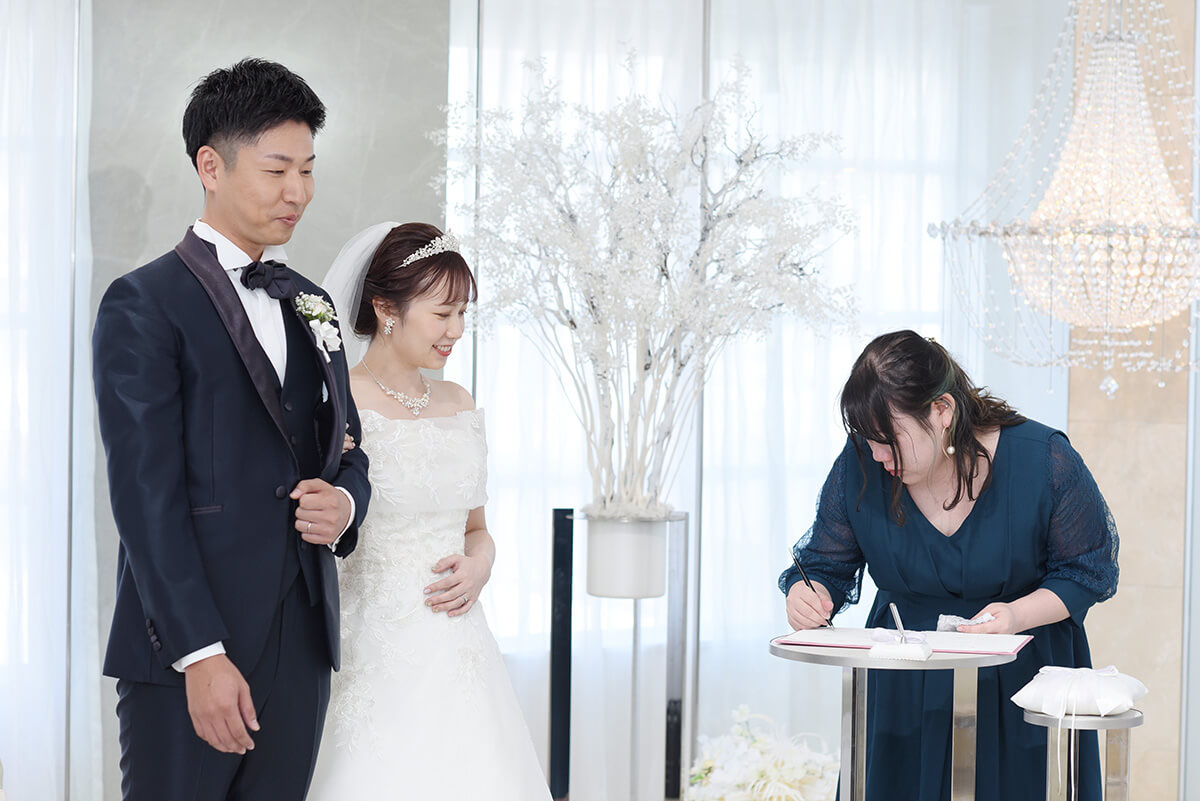 神戸モザイクチャペルで挙げられたお客様の結婚式写真07